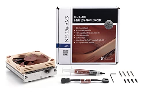 Noctua NH-L9a-AM5, Premium Low-Profile CPU Cooler for AMD AM5 (Brown) - Image 4