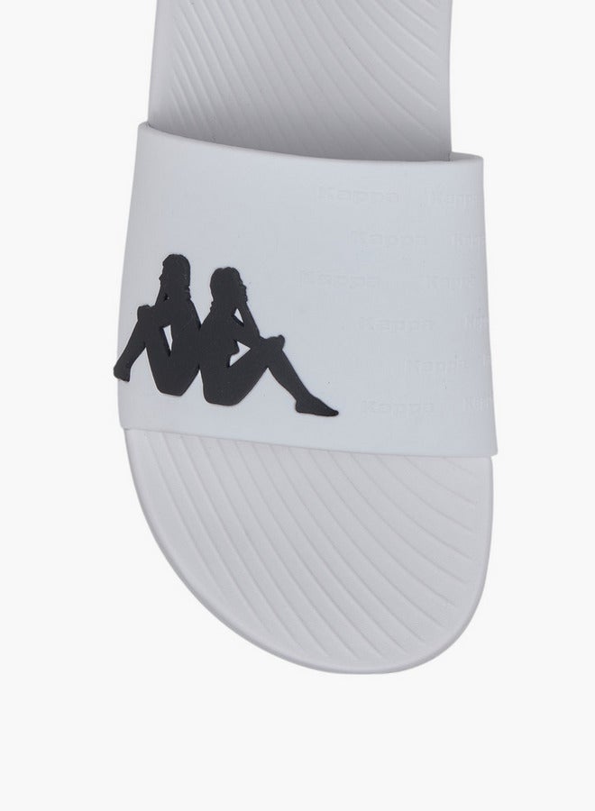 Kappa Men's Logo Print Slides - Image 2