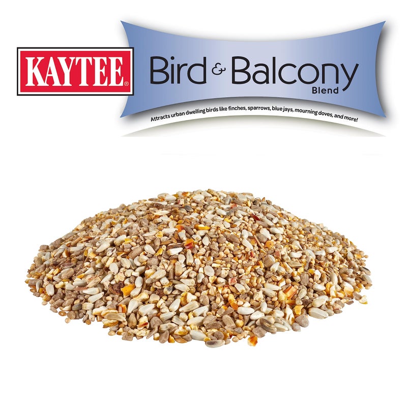 Kaytee Bird & Balcony Wild Bird Food No Mess Seed Blend for City Dwelling Birds Like Finches, Sparrows, Mourning Doves and More, 5 lb - Image 2