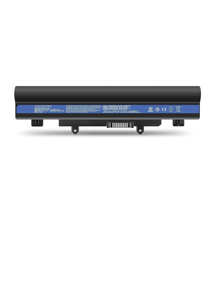 Generic - New AL14A32 Laptop Battery Replacement for Acer Aspire E1-571 E5-571 E5-411 E5-421 E5-511 E5-521 V3-472 V3-572 E14 E15 Touch Extensa 2509 2510 - Image 1