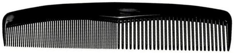 Comfort Axis Comfort Hair Dressing Table Coarse/Fine Hair Comb Set, Black, 8 Inch (12 Pack) - Image 2