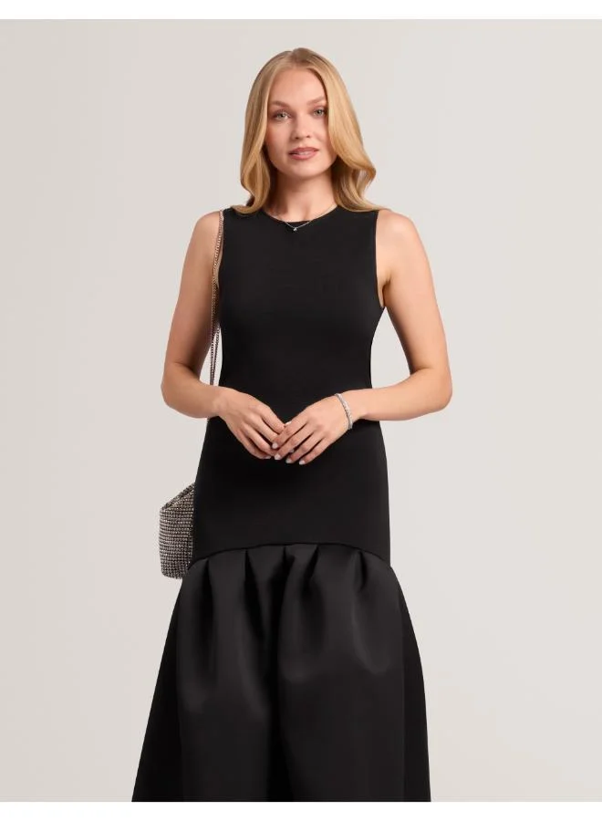 Ted Baker  Woven Mix Midi Dress for Women | Best Price UAE