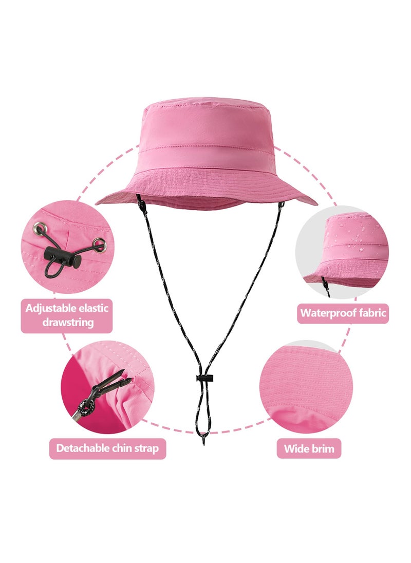 Bonita Wide Brim Bucket Hat Sun Hat Sunshade Cotton Hat For Men And Women Waterproof Travel Friendly Fishing Gardening Beach Hat  - Image 2