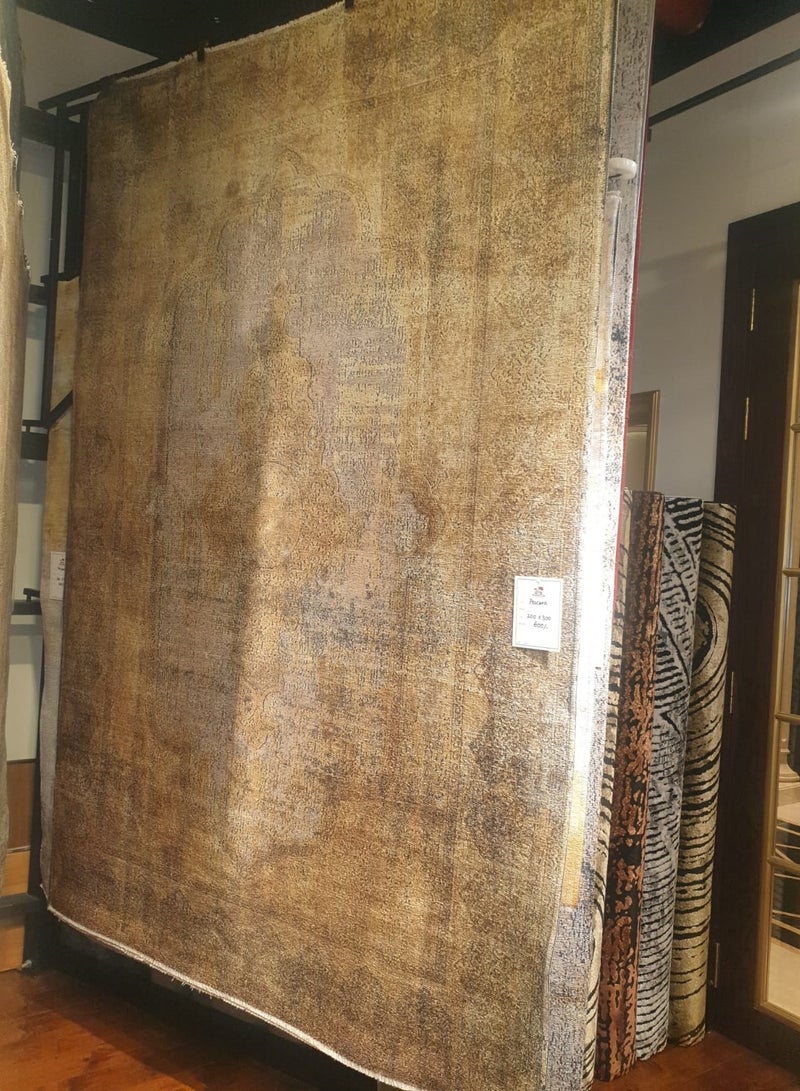 سجادة تركية مصنوعة آليا بلون 200x300 سم لغرفة المعيشة - Image 1