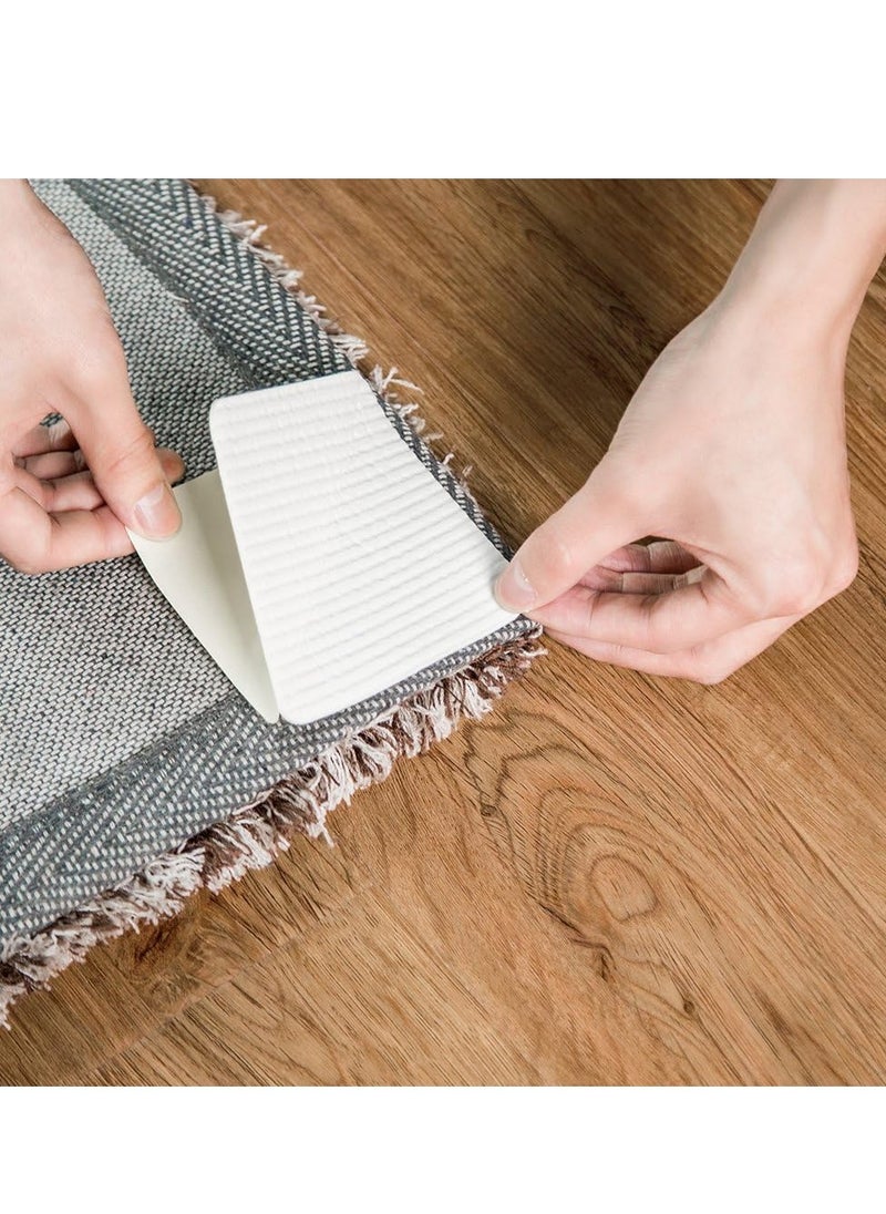 Bukela - Rug Pad Gripper, Non Slip Washable Grippers for Rug, “Vacuum TECH” - New Materials to Anti Curling Pads : Keep Your in Place & Make Corner Flat and Easily Peel Off - Image 1