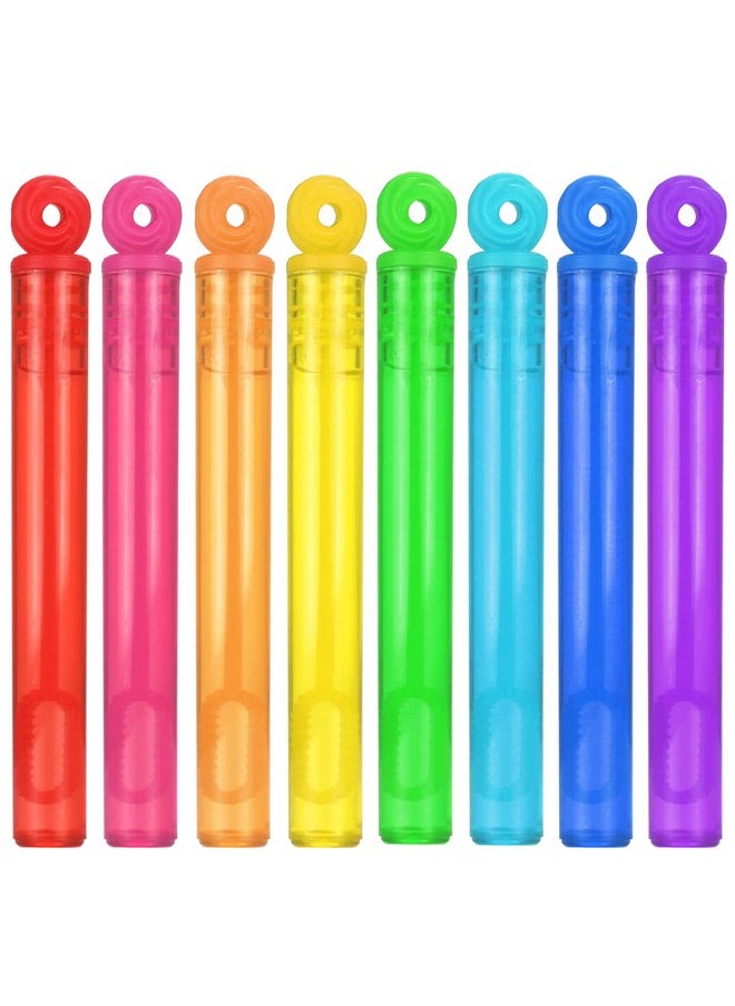 JASNKKONT 32-Piece 8 Colors Mini Bubble Wands Assortment Party Favors Toys For Kids Child, Christmas Celebration,Thanksgiving New Year, Themed Birthday,Wedding, Bath Time,Summer Outdoor Gifts For Girls Boys  - Image 1