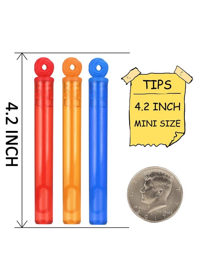 JASNKKONT 32-Piece 8 Colors Mini Bubble Wands Assortment Party Favors Toys For Kids Child, Christmas Celebration,Thanksgiving New Year, Themed Birthday,Wedding, Bath Time,Summer Outdoor Gifts For Girls Boys  - Image 2