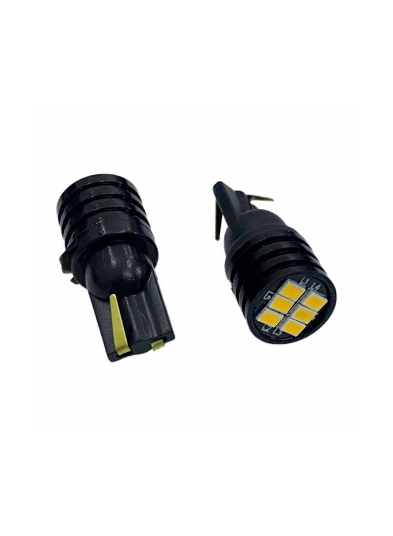 Loquat Turn  LED Light For Front Or Back Side, Car Indicator Bulb LED 6 Watt 2 Pcs Super Bright Park Light Bulb WY21W - Image 4