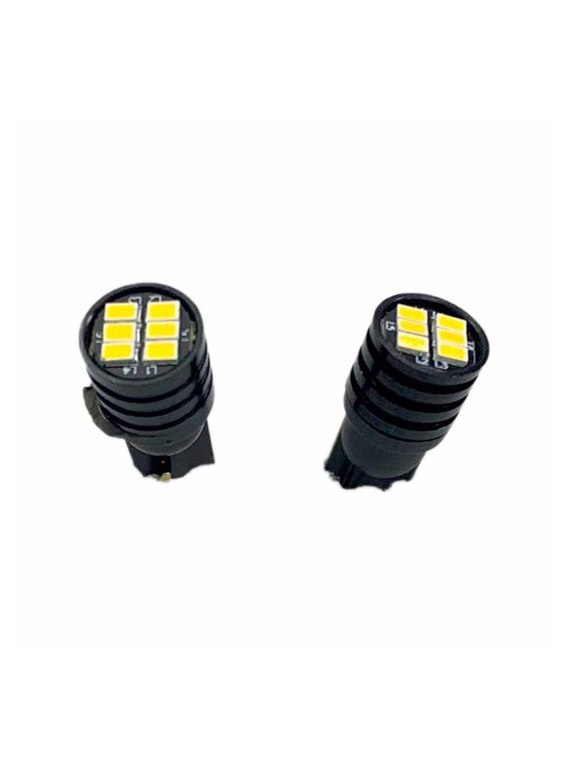 Loquat Turn  LED Light For Front Or Back Side, Car Indicator Bulb LED 6 Watt 2 Pcs Super Bright Park Light Bulb WY21W - Image 2