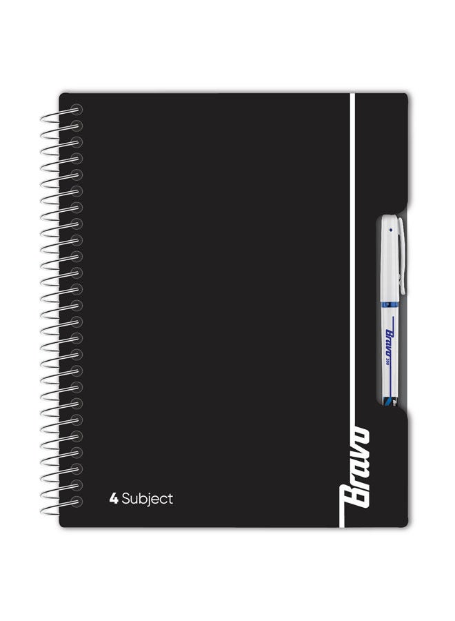 برافو دفتر ملاحظات جديد - 4 عناوين