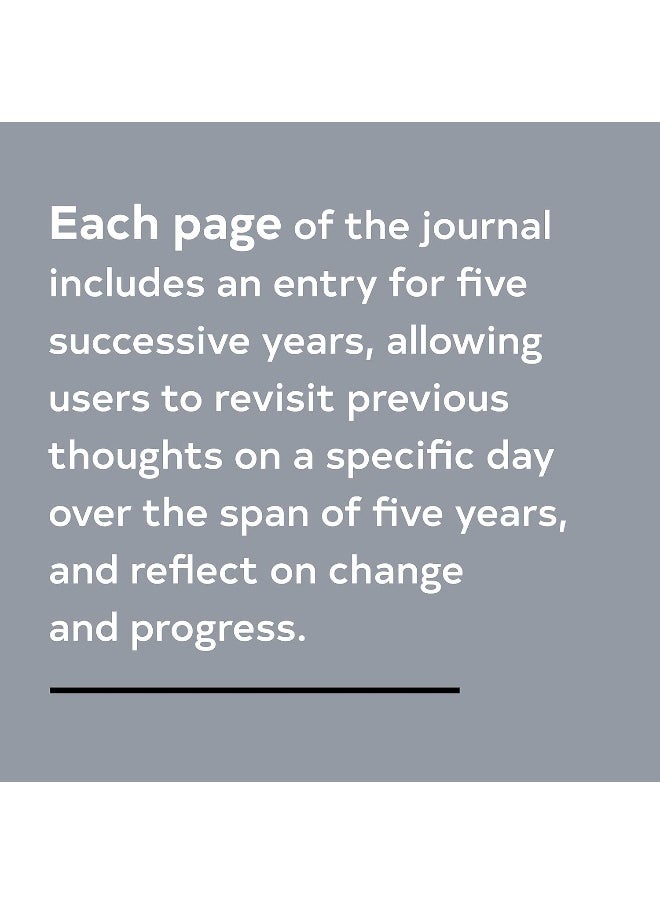 Canvas One Line a Day: A Five-Year Memory Journal  - Image 4