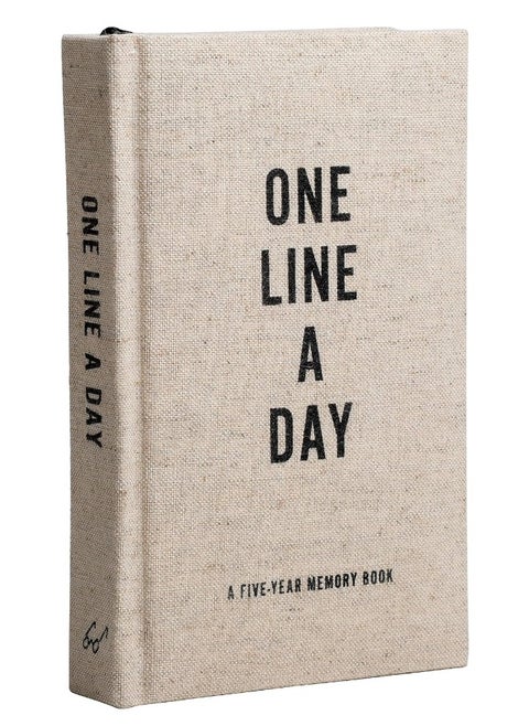 Canvas One Line a Day: A Five-Year Memory Journal