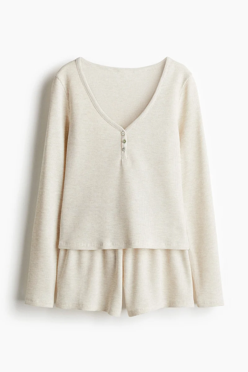 H&M Waffled pyjamas