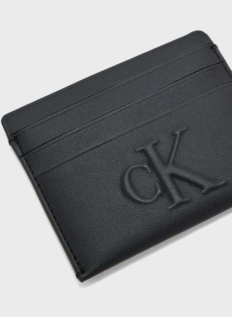 Calvin Klein Jeans SCULPTED CARDCASE 6CC DEBOSS