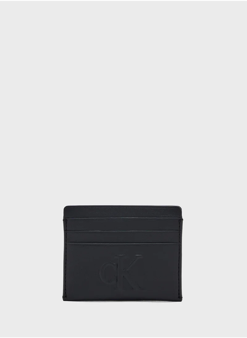 Calvin Klein Jeans SCULPTED CARDCASE 6CC DEBOSS