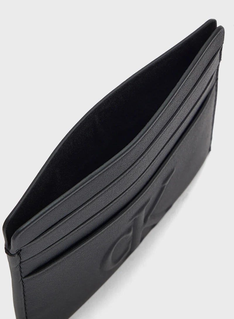 Calvin Klein Jeans SCULPTED CARDCASE 6CC DEBOSS
