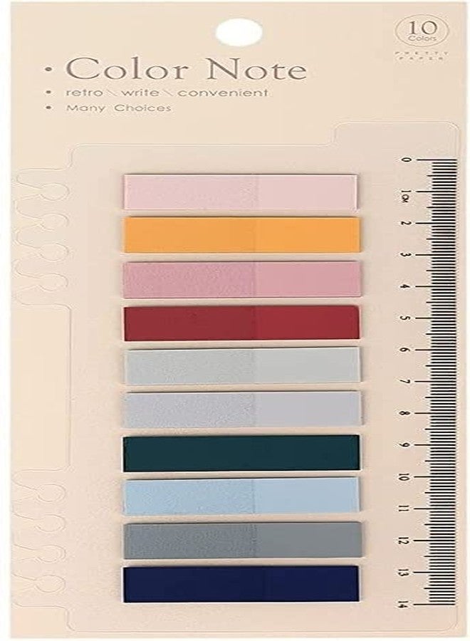 Abhsant Self-Adhesive Page Markers Sticky Note Tabs Colored Reports Writable,Repositionable for Notebooks Flags Strip Index School and Office Supplies (1) - Image 1