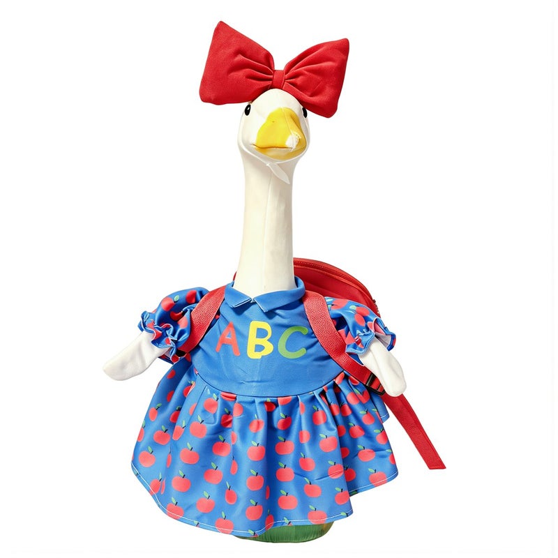 Goose Costume Back to School 3pcs Lovely Gift for Garden Decor Lover Porch - Image 1