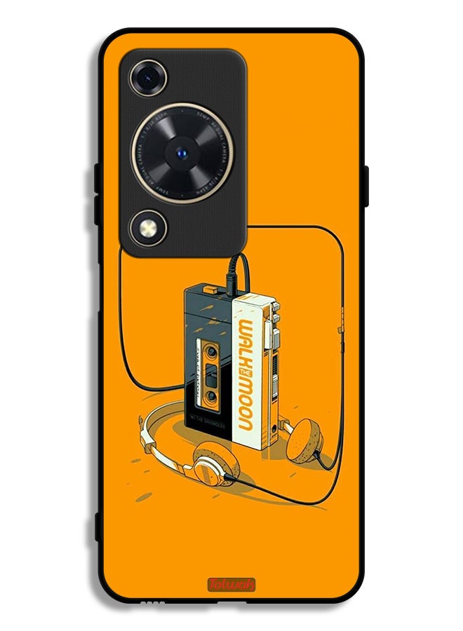 Tolwak Huawei Nova Y72S Protective Case Cover Walk The Moon