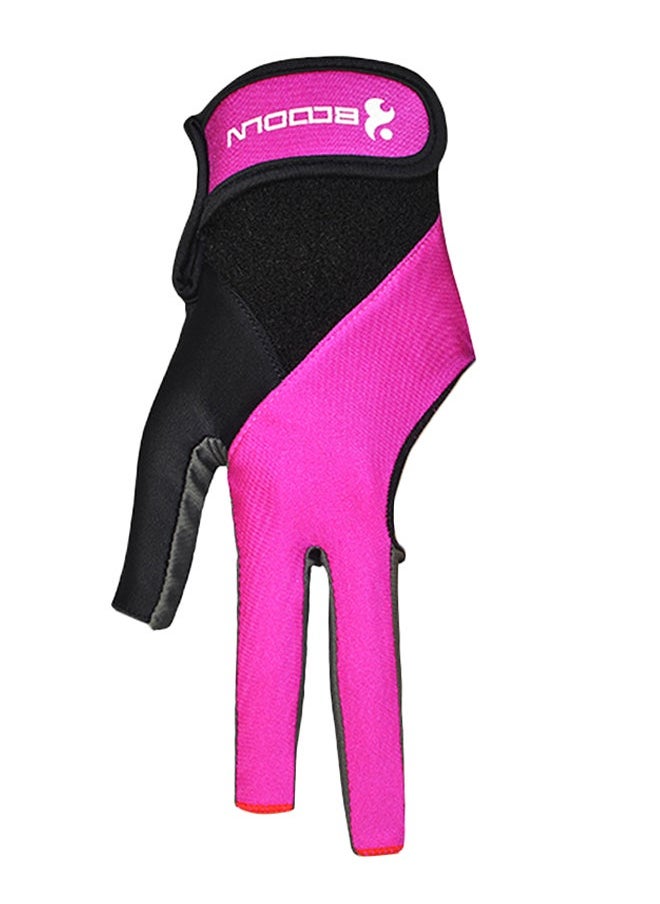 NIBEMINENT Three Cut Pool Cue Billiard Gloves M-L  - Image 1
