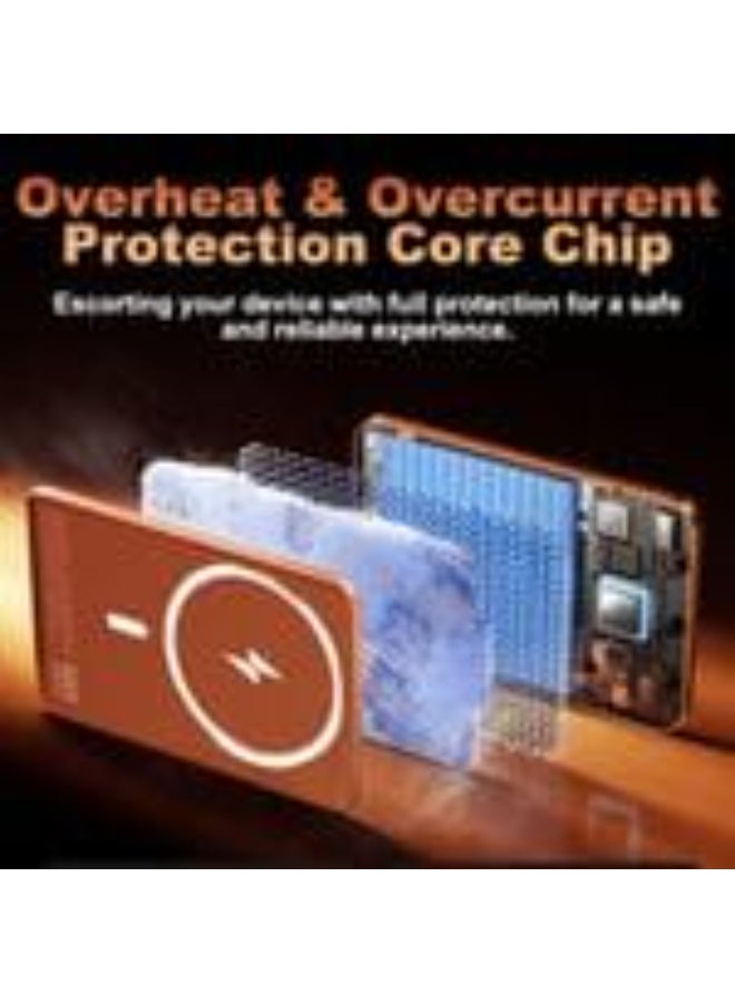 OALE iMagsafe Slim Ultra-Thin Magnetic Power Bank – 5000mAh with LED Display - Image 5