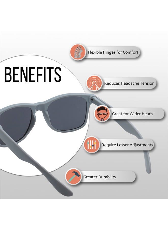 Got Shades Wholesale Bulk Unisex 80's Retro 100% UV Sunglasses for Adults - 10 Pack - w/Flex Hinges - Image 2