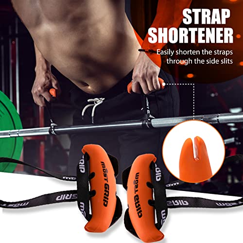 MOST GRIP Neutral Grip Pull Up Handles for Home Gym Workout, Ergonomic Pull Up Grips with Non-Slip for Pull Up Bar and T-bar Row - Image 2