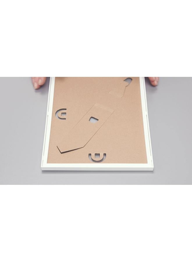 Collage frame for 4 photos, white, 21x41 cm  - Image 2