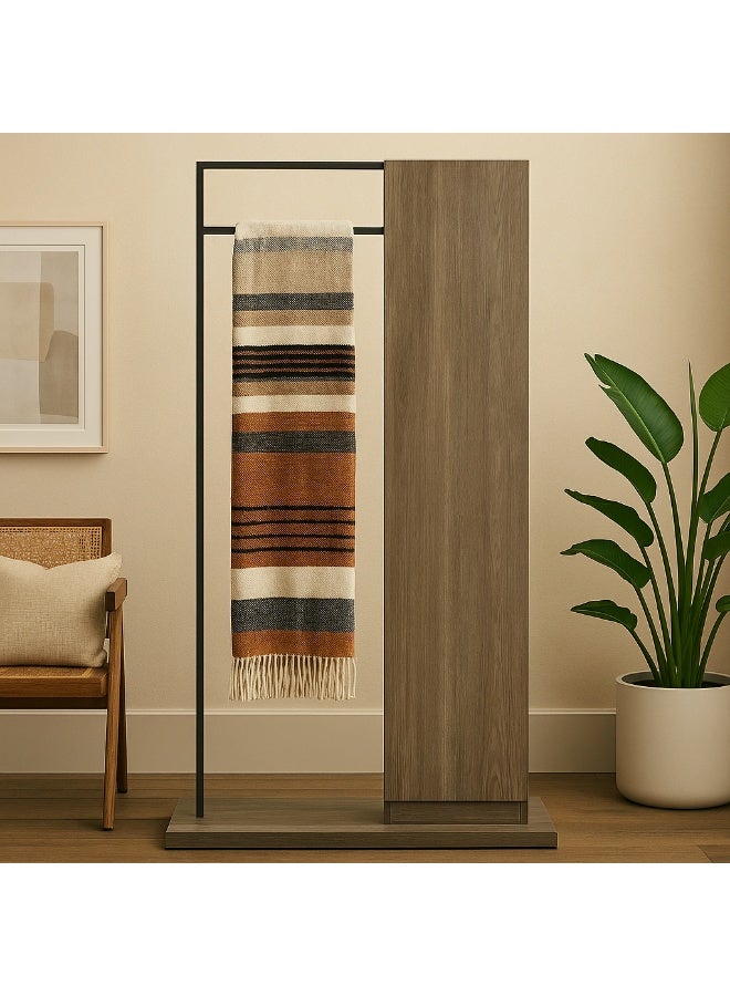 Baytonia Valerda Open Wardrobe - Dark Grey - Image 1