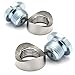 Ledaut M18X15 Bung and Plug Notched Style 2 Bungs 2 Plugs Notched Style Fitting Bungs M18X15 - Image 2