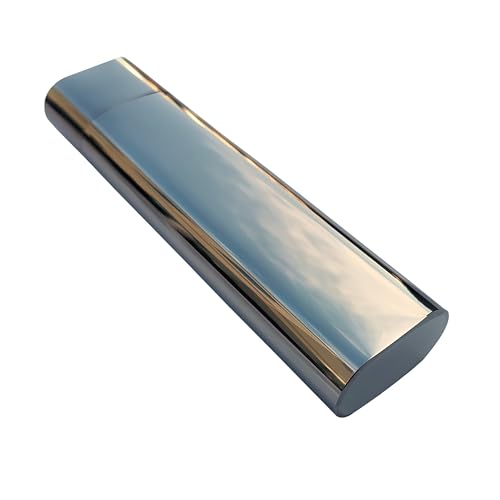 CNFLASK Stainless Steel Mirror Polished 1-Finger Cigar Case with 2oz Tube Flask Cigar Tube Pocket Cigar Holder - Image 5