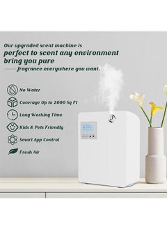 Arabest Home Aromatherapy Machine Intelligent Cold Air Technology Anhydrous Essential Oil Diffuser Suitable for Bluetooth and Wifi Atomization Technology in Room Spas Office Aromatherapy Diffuser  - Image 4