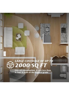 Arabest Home Aromatherapy Machine Intelligent Cold Air Technology Anhydrous Essential Oil Diffuser Suitable for Bluetooth and Wifi Atomization Technology in Room Spas Office Aromatherapy Diffuser  - Image 2