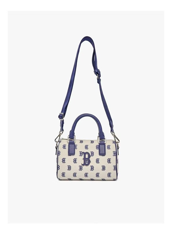 MLB A new Boston bag from MLB in South Korea, NY, with full-label letter prints, is a single-shoulder hand-held crossbody bag for women - Image 4