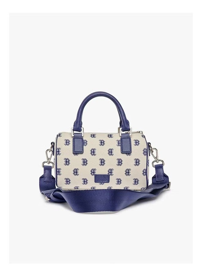 MLB A new Boston bag from MLB in South Korea, NY, with full-label letter prints, is a single-shoulder hand-held crossbody bag for women - Image 3