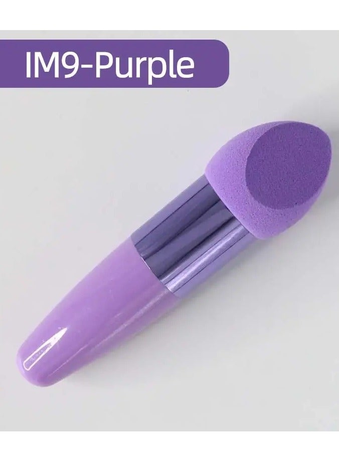 أوريتي 1 جهاز كمبيوتر فطر رأس ماكياج بالفرشاة ماكياج المرأة الجمال الأساس الإسفنج نفخة مع مقبض أداة مستحضرات التجميل على شكل ناعم أرجواني - Image 1