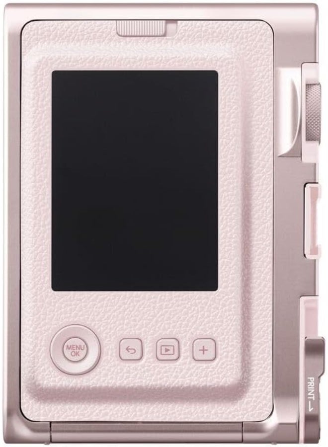 instax mini EVO 2-in-1 Hybrid Digital camera and photo printer, 2.7 inch ear LCD screen, with 10 lens and 10 film effects, uses instax mini film sold separately, Gentle Rose colour - Image 4