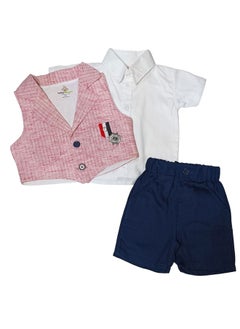 Baby Boys Set - 3 pcs (Shirt, Short & Vest) - pzsku/Z7068A9D8E30F87D5F6F5Z/45/_/1710329944/eaf520ed-f3dc-4560-a50c-39ce252d85f1