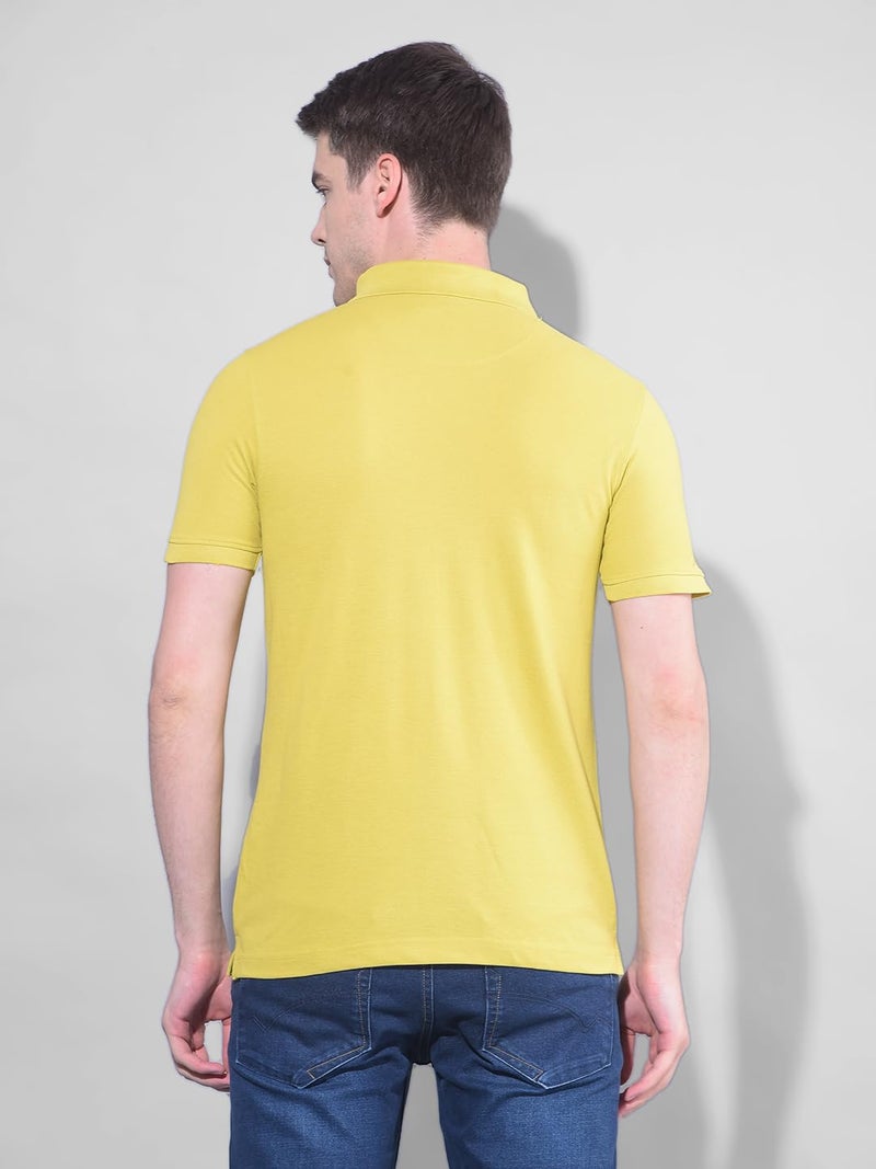 Dollar Mens Cotton Casual Solid Polo Tshirt (Pack of 1) - Image 2