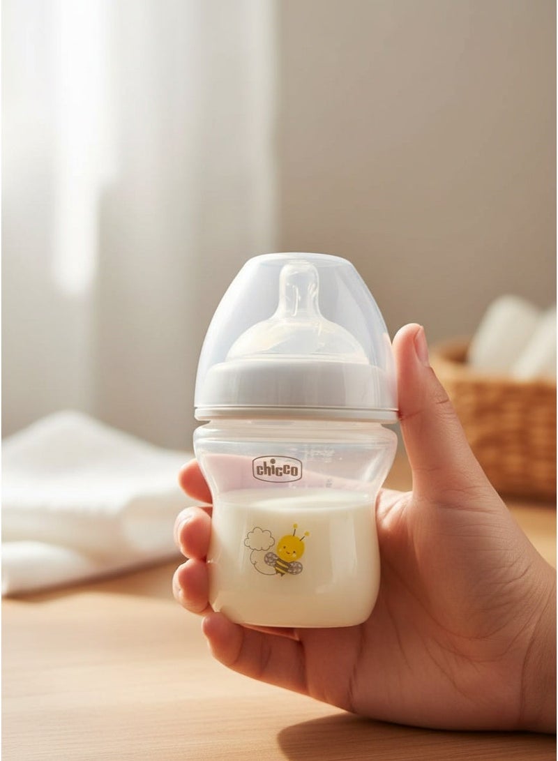 Chicco Natural Feeling Bottle 150ml 0M+ - Image 2
