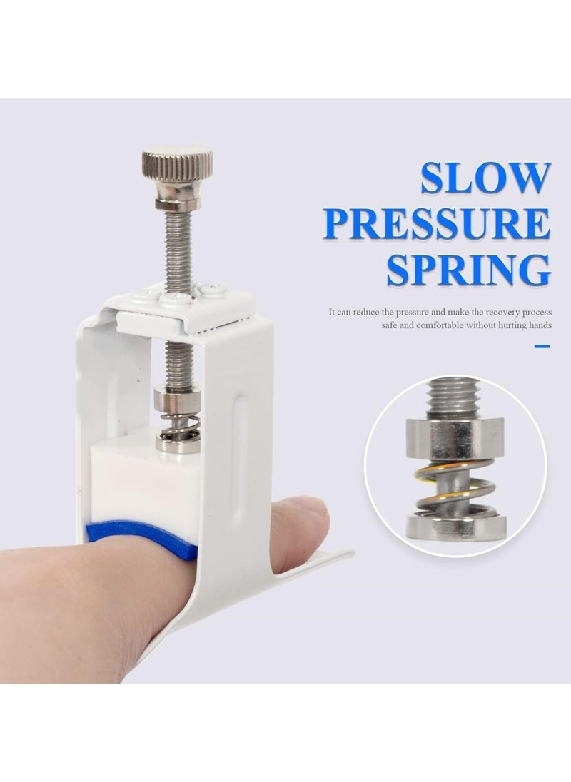 Generic - Finger Straightener Splint Finger Joint Extension Splint Brace Corrector Finger Joint Pressing Device for Joint Tightness Trigger Finger Arthritis Finger Straightening and Joint Extension - Image 1