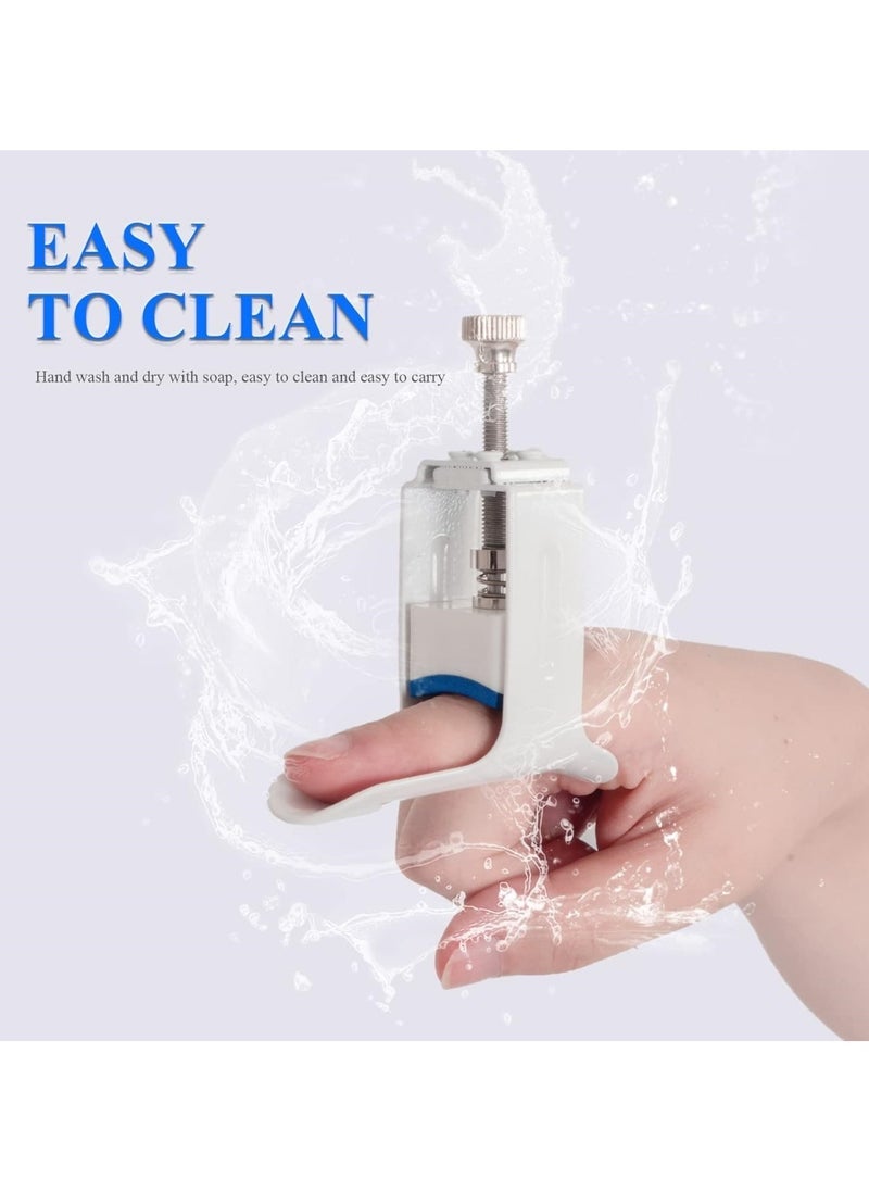 Generic - Finger Straightener Splint Finger Joint Extension Splint Brace Corrector Finger Joint Pressing Device for Joint Tightness Trigger Finger Arthritis Finger Straightening and Joint Extension - Image 1