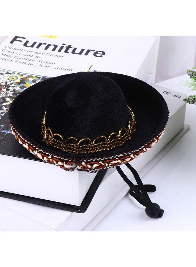 balacoo 3pcs Dog Cowboy Hat: Dog Sombrero Hat Party Hats Halloween Dog Costumes Hat Headband Small Hat Hair Hoop for Pets Kitten Party - Image 4