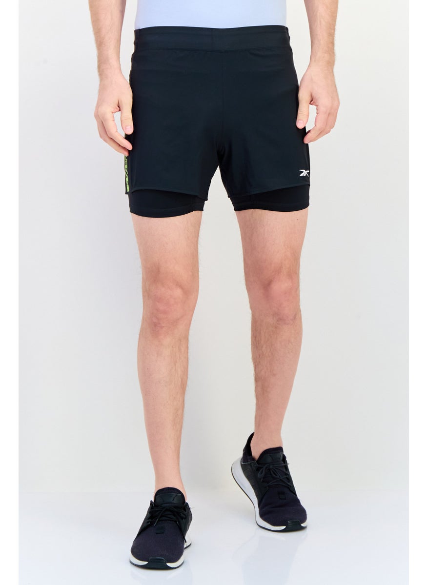 Reebok Men Sportswear Fit Training Shorts, Black  - Image 1