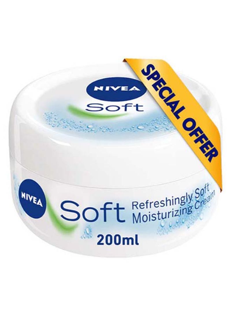 Nivea Soft Moisturizing Cream, Refreshingly Soft, Jar