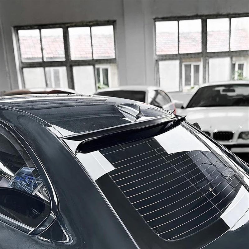 QASULER Gloss Black Rear Bumper Spoiler for 1 Series E82 - Image 5