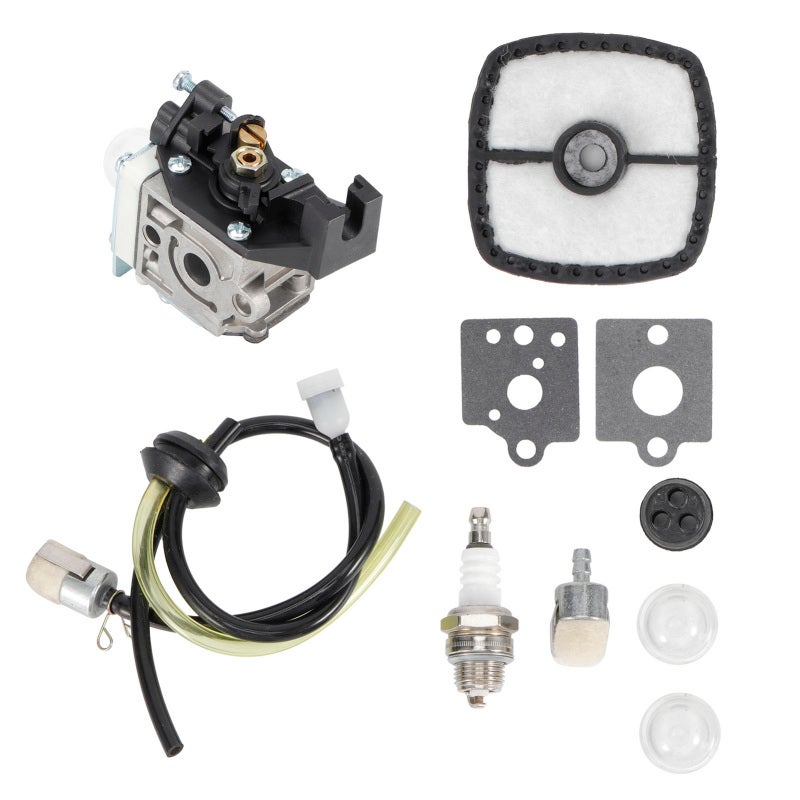 Replacement Carburetor Kit: 1 Set Durable Aluminum & Rubber - Stable Performance Carburetor for Echo SRM-225 PAS-225 PE225 PPF225 SHC225 SRM225U Trimmer, Garden Weed Eater Tools - Image 4