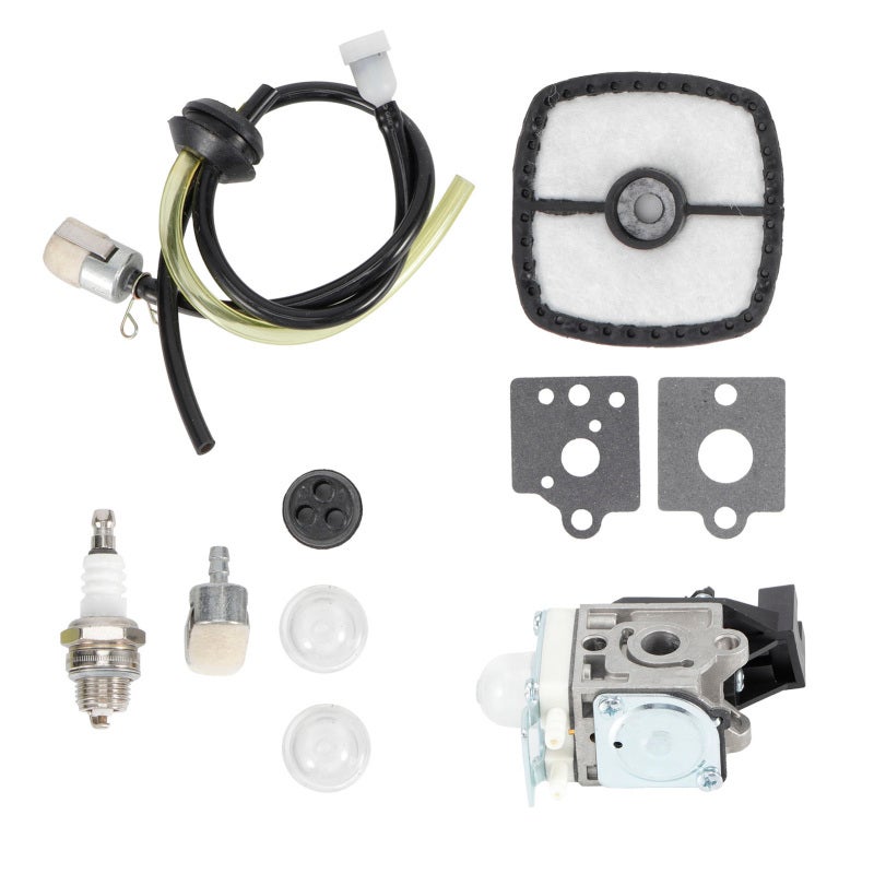 Replacement Carburetor Kit: 1 Set Durable Aluminum & Rubber - Stable Performance Carburetor for Echo SRM-225 PAS-225 PE225 PPF225 SHC225 SRM225U Trimmer, Garden Weed Eater Tools - Image 2