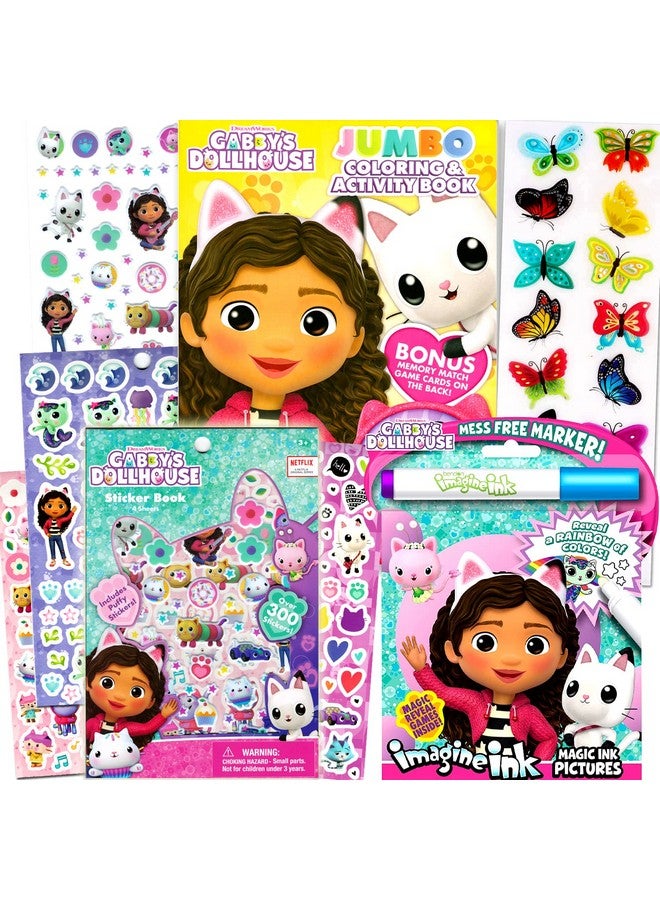 Bendon Gabby'S Dollhouse Coloring Books Set For Girls Bundle With Imagine Ink Kids Coloring Activity Book And More - Image 2