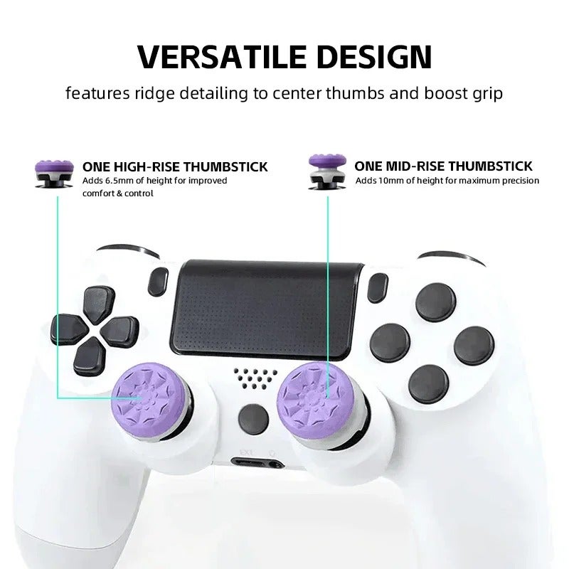 أغطية قبضة الإبهام فريك جالاكسي لجهاز PS4 وPS5، أغطية مقبض عصا التحكم التناظرية عالية الارتفاع لألعاب FPS، لأجهزة تحكم Xbox Series S/X - Image 4